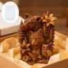 Adorable Bear Shaped Silicone Candle Molds Multipurpose Silicone Mould for Resin Casting Handmade Candle Soap Chocolate