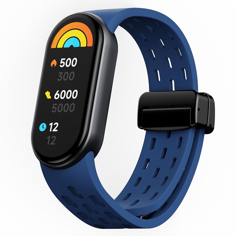 NEW Strap for Xiaomi Mi Band 9 Smart Watch Sport Silicone Bracelet for Mi Band 8 Replacement Wristband Miband 9/8 NFC Accessory