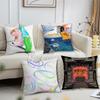 Singer F-Finn K-Keane the Finn Keane Cushion Cover For Pillow Printing Sofa Decoration Home Car Room Office Nordic Simplicity