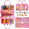 Felt Learning Early Education Board Felt Children Diy Busy Board Montessori Children'S Puzzle Teaching Dress And Tie Shoelaces
