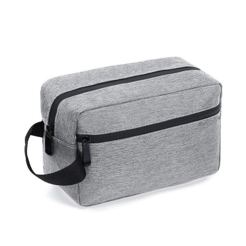 1 шт. Подарочные пакеты, косметички, дамские сумочки, сумки для фотоаппаратов, цифровые сумки, сумки для дорожных принадлежностей, пеналы, мужские косметички 22x16x10cm светло-серый