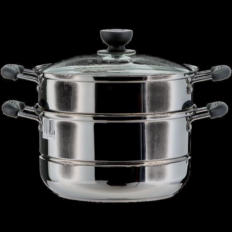 Supor 26cm Stainless Steel Double Layer Steamer Pot