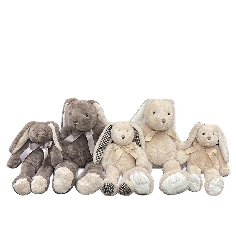 Beżowy pluszowy króliczek Bonnie - Mała lalka króliczek