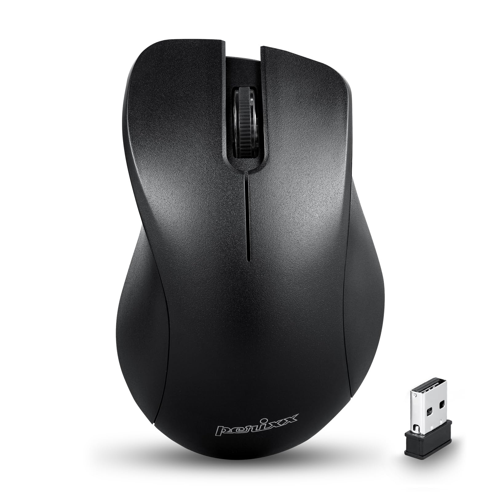 

Perixx Wireless Mouse Silent Click Wireless PERIMICE-621B (2.4G, Black)