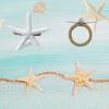 6 Pcs Napkin Rings Starfish Shape Reusable Ocean Theme Weddings Dinners Banquets Nautical Party Decoration Napkin Holders
