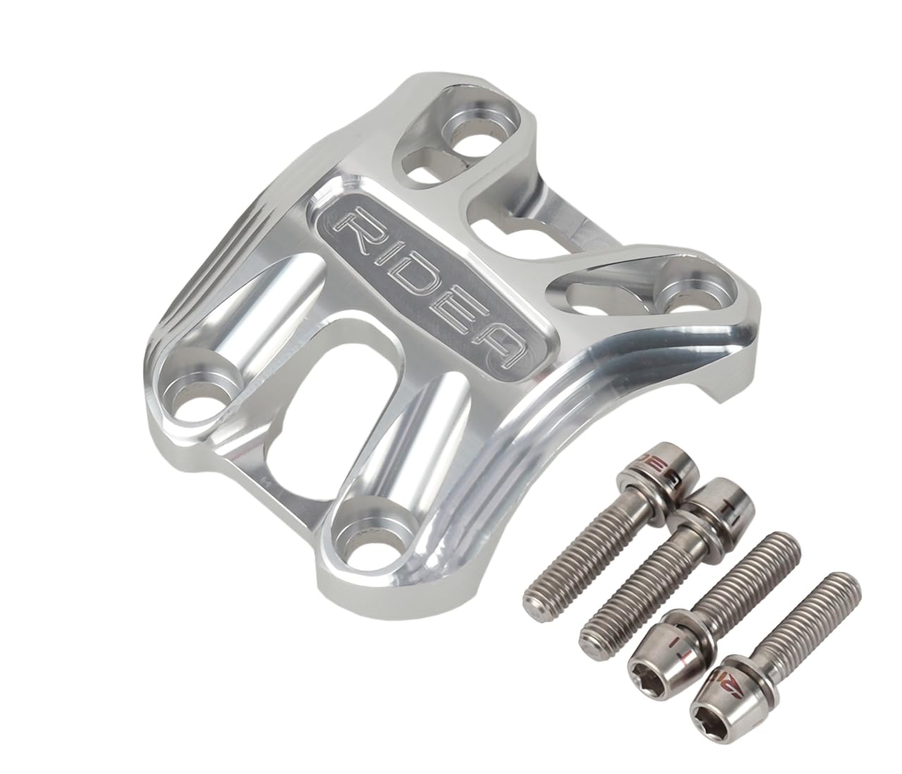 RIDEA Stem Cap (Birdy MK3) STBRE2 Handle clamp diameter: φ31.8mm серебряный