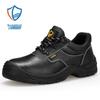 Blue Shield Men's Steel Toe Puncture-Proof Leather Safety Shoes