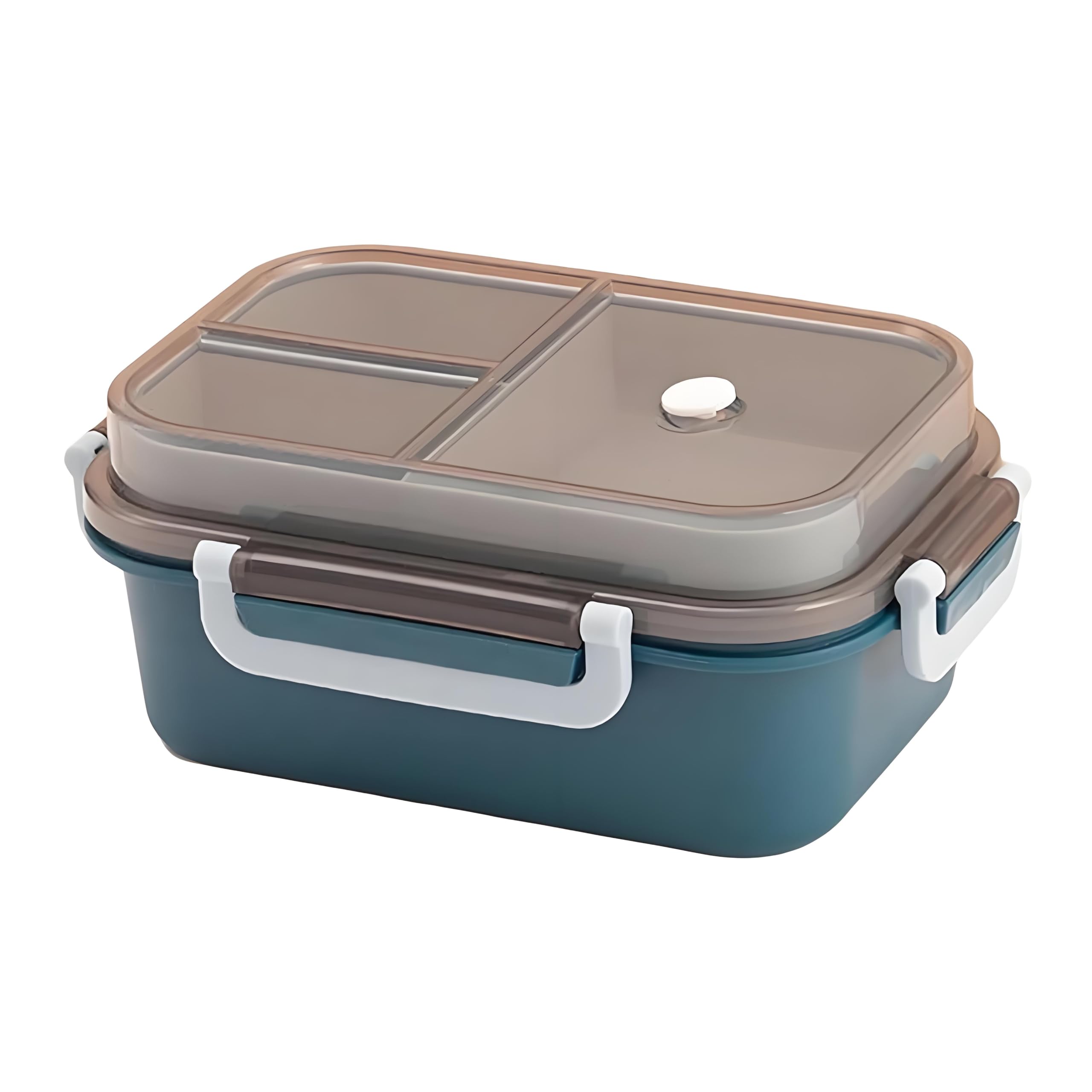 

IOLOYU [BPA-Free High-Quality Resin] 1250ml Lunch Box, 2-Tier, Large Capacity, Microwaveable, Suitable for Men and Women, Boys and Girls, Elementary