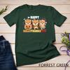 Shiba Inu Christmas Halloween Happy Hallothanksmas Tee Unisex T-shirt