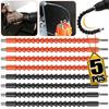 5x Electric Drill Screwdriver Bit Multifunctional Universal Snake Flexible Hose Cardan Shaft Connection Soft Extension Rod Link