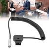 D Tap To 4K Spring Power Cord for Blackmagic Pocket Cinema Camera 4K  Gold Mount V Mount B