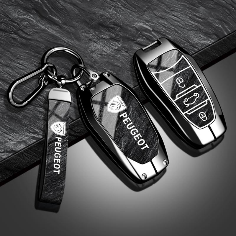 Car Smart Remote Key Case Cover Protector Holder B Shell For Peugeot 407 207 3008 208 308 2008 307 508 5008 301 206 Accessories