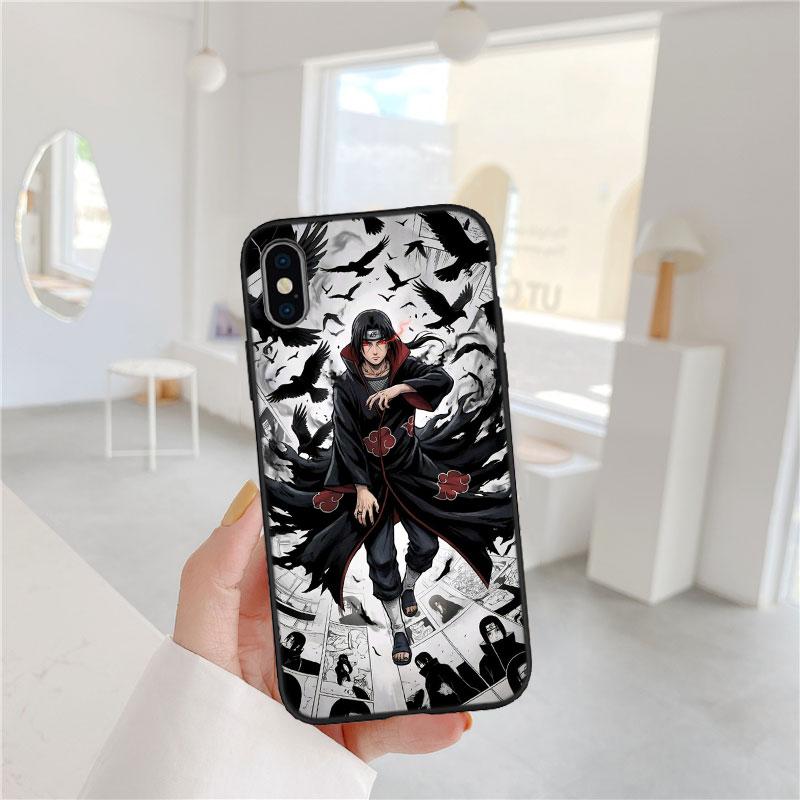 PP45 NARUTO Soft Shell Phone Case for iPhone SE X XS XR 11 16E 17 Pro Max Air 8 7 6 6s Plus