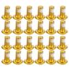 24pcs ZTTO Bicycle Disc Brake Screws T25 Colorful Bolts M5x10mm0.4in Steel Wear ResistanceGold