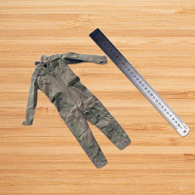 1/6 Scale Men Fighter Suit Costume Miniature Clothing Retro Stylish Dress Up Outfit for 12in Doll