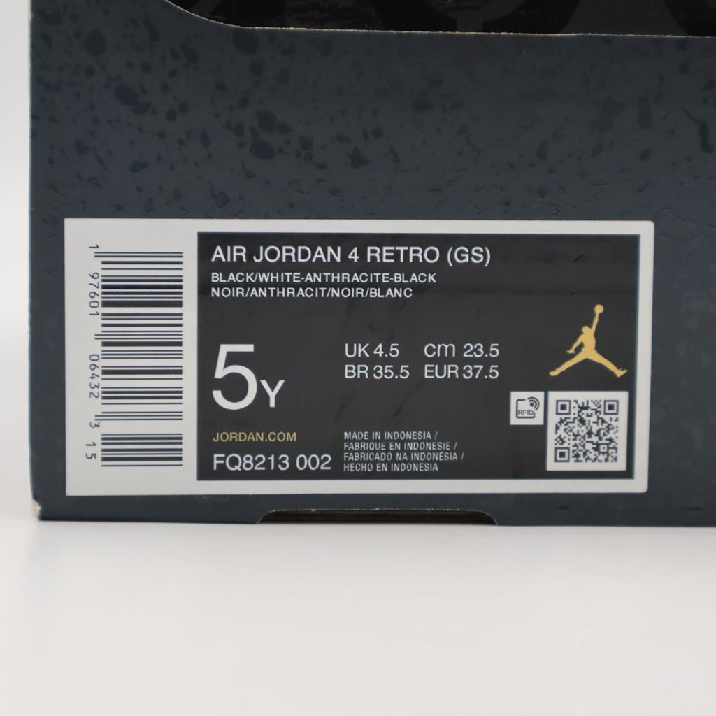 FQ8213-002 Nike GS Air Jordan 4 Retro Fear
