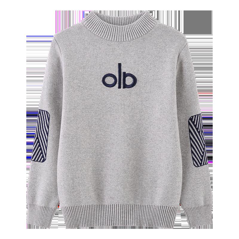 Stylischer Strickpullover für Jungen - Verdickte Herbst-/Winter-Unterwäsche für große Kinder