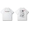 New Animation Joint EVA New Century Gospel Warrior Short Sleeve TShirt Loose Large Size Trendy Brand Crew Neck Cotton Tee