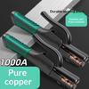 European Style Welding Electrode Clamp 600A 800A 1000A Heavy Duty Secure Grip for Field and Garage Work