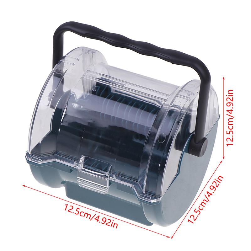 Grinding Blade Box Angle Grinde Saw Blade Storage Case Cutting Disc Portable Tool Box Plastic Blade Boxes D-63862