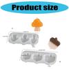 Pinecone Silicone Molds Plasters Molds Epoxy Resin Molds Mushroom Candle Molds Ornament Molds Casting Molds