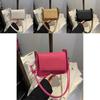 Black White Contemporary Khaki And Pink Small Square Shoulder Bag For Daily Fashion