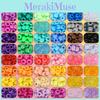 Plastic Bead Set For Kids Craft Kit With Alphabet And Colorful Large Holes For Creative Learning