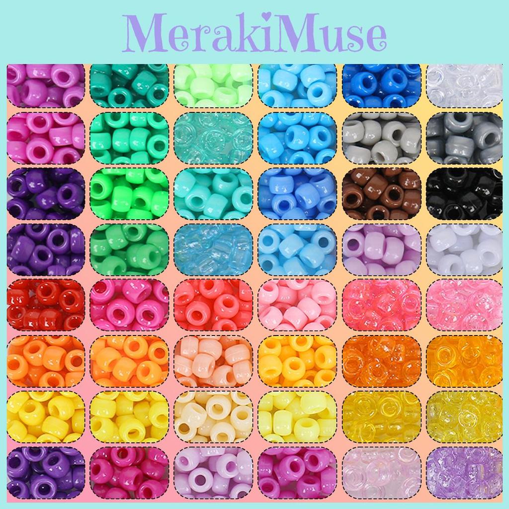 Plastic Bead Set For Kids Craft Kit With Alphabet And Colorful Large Holes For Creative Learning
