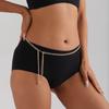 Accessories, Women'S Decorative Belt Metal Thin Waist Chain, Simple Skirt Single-Layer Aluminum Waist Chain