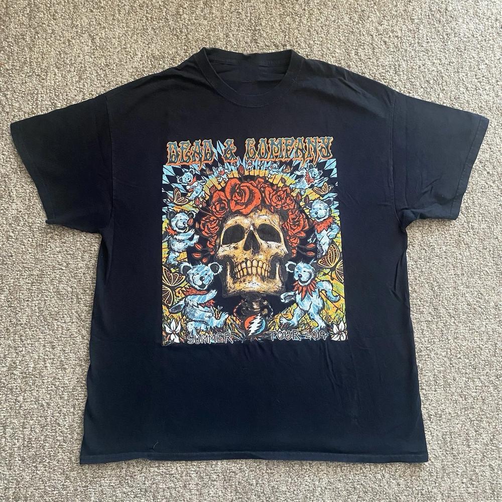 Vtg 2019 Summer Tour Dead amp Company Band Black S to 5XL Shirt ZL394 S