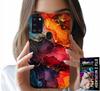 Etui Do Samsung Galaxy A21S - Kamienne Wzory, Obudowa Case + Szkło
