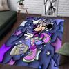 Dancing Mickey and Minnie Print Carpet - Non-slip Kitchen Mat, Outdoor Carpet, Home and Bedroom Decoration, Birthday Gift.