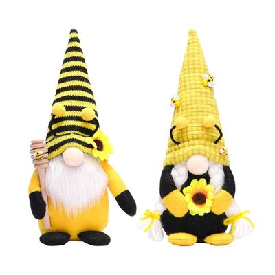 Sunflowers Gnomes Doll Bees Tomte Swedish Nisse Scandinavian Decoration Rudolph (Sunflowers) Honeybee Flower