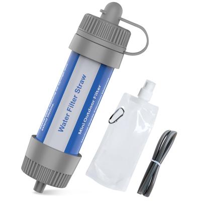 Neuer tragbarer Wasserreinigerfilter, 8000 l, Hohlfasermembran-Wasserreiniger, Wasseraufbereitungsvolumen, Outdoor-Camping, Katastrophenfall, Notfall, Katastrophe