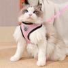 Breathable Vest-Style Harness Leash for Small To Medium Dogs and Cats