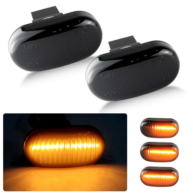 2PCS Led Dynamic Side Marker Turn Signal Light For Suzuki Grand Vitara XL-7 2004-up For Suzuki Ignis 2000-2003 OEM# 3641050E00