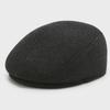 Men's Thickened Duckbill Cap - Autumn/Winter Cotton Hat for Middle-Aged and Elderly