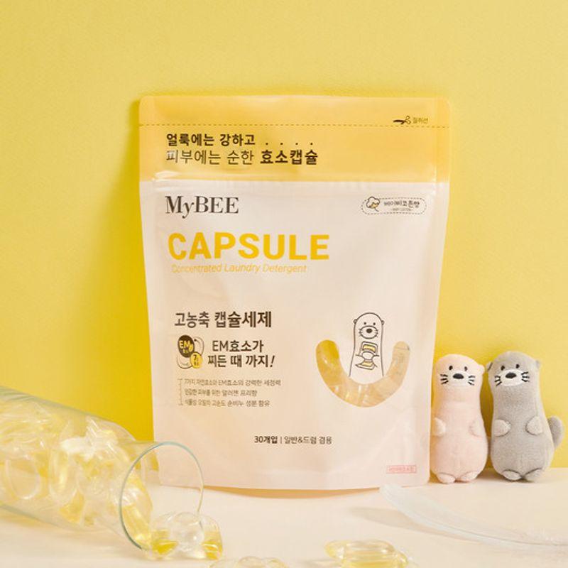 Mybee Highly Concentrated Capsule Detergent Baby Cotton Scent 30 Capsules