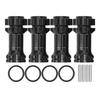 4pcs 30mmCelsius1.2in Extension Longer Adapter Accessory Fit for   94087 94762 1:8 RC Car