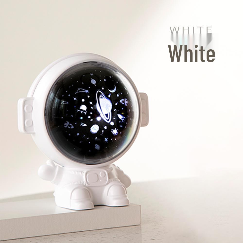 Spaceman Starry Sky Projector: Rotating Night Light & Music Lamp for Kids Bedrooms Music Rotating Version