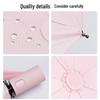 Hongye Minimalist Three-Fold Manual Sun and Rain Umbrella
