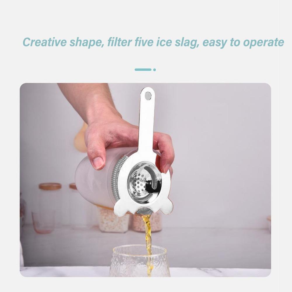 Fine Mesh Filter Drink Strainer 304 Stainless Steel Multi-function Filter Bartenders