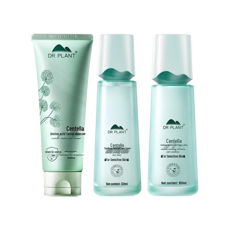 Dr. Plant Centella Asiatica Skincare 3-Piece Set