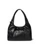 Covernat Woman Clover Heart Reversible Dot Shopper Bag Black