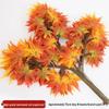 Artificial Red Maple Leaf Branch for Decoration and Landscaping