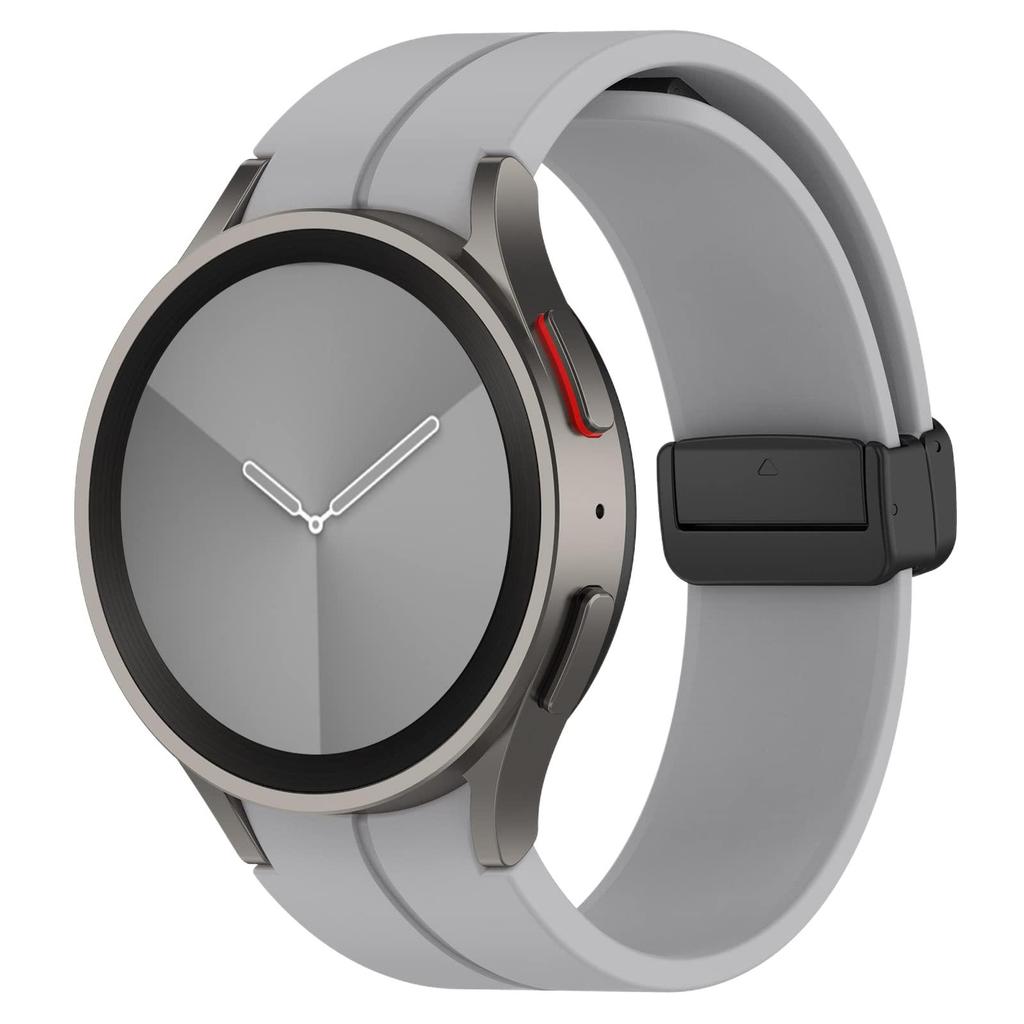 Silicone Strap for Samsung Galaxy Watch 5 Pro 45mm/7 6 5 4 44/40mm No Gaps Wristband for Galaxy Watch 6 Classic 47mm 43mm Strap