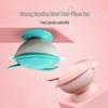 PP Material Baby Tableware Set: Non-Spill Suction Bowl with Temperature-Sensitive Spoon