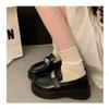 Fashion Platforms Loafers Spring 2025 New Style Round Toe Non Slip Comfortable Casual Shoes Fashion Slip on Women's Flat Retro Shoes