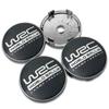 4PCS 56MM 60MM WRC World Rally Championship Emblem Car Wheel Center Cap Hubs Cover Badge Auto Styling Accessories