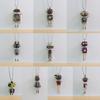 DIY Wooden Robot Pendant Necklace Unisex Clavicle Chain Punk Chokers for Women